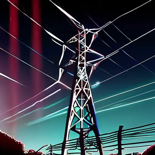 Передача электроэнергии: как энергия проходит путь от станции до потребителя