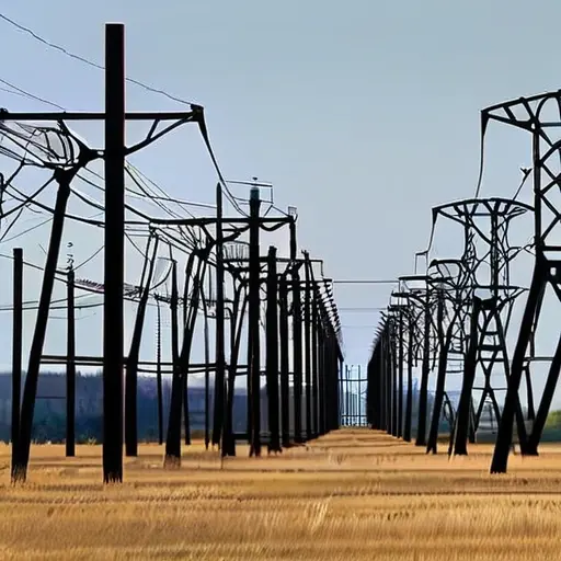 Как линии электропередачи связывают генерацию, подстанции и потребителей