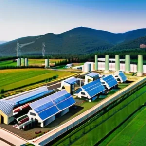 Управление энергетическим развитием распределённых производственных площадок