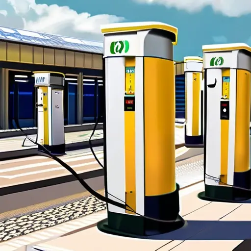 Зарядная инфраструктура для служебного электротранспорта на энергообъектах