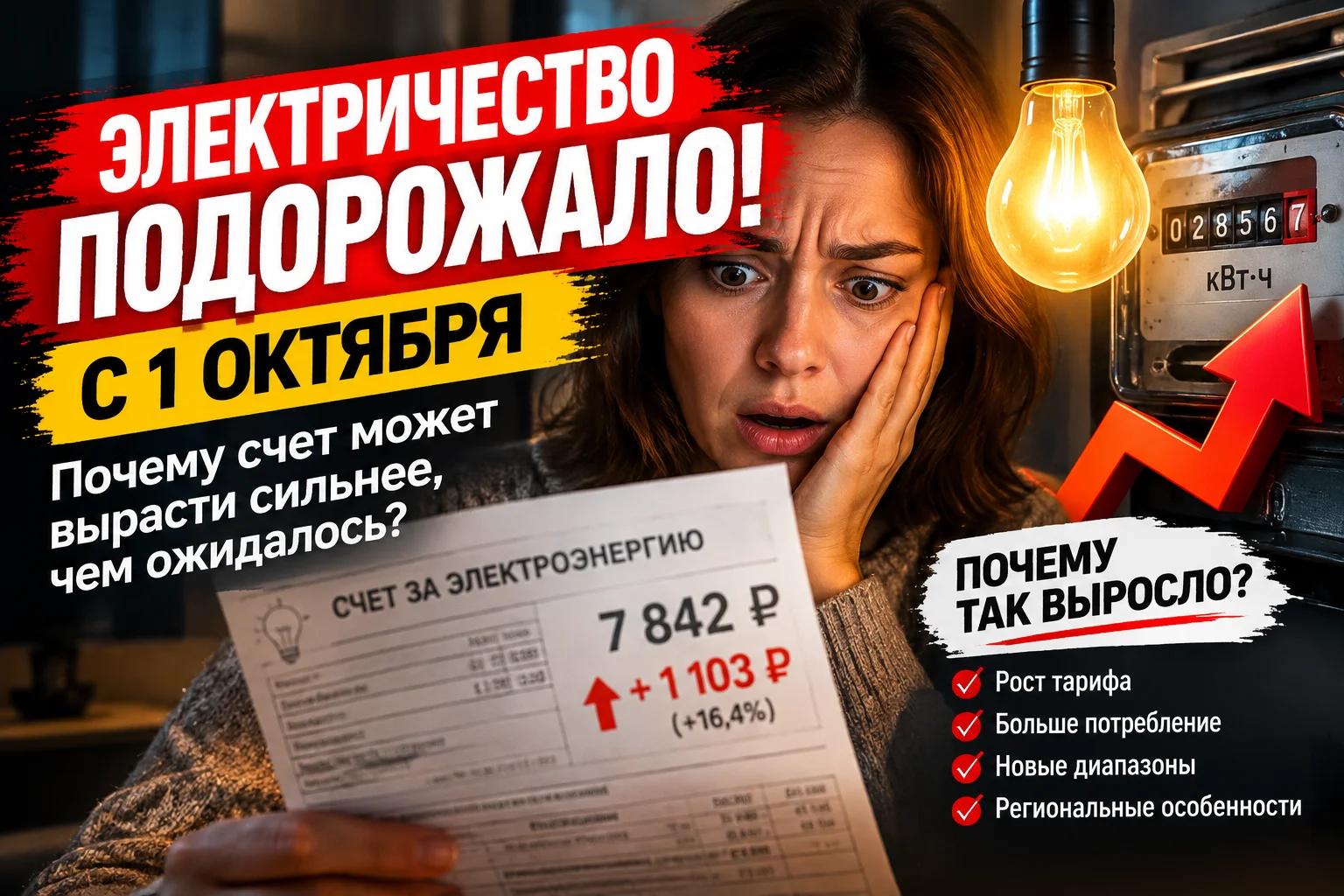 счет за электросчетчики