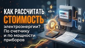 расчет стоимости энергии